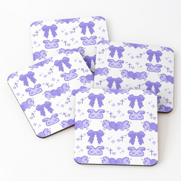 Item preview, jirai kei pattern (light purple) designed and sold by cottonlacey.