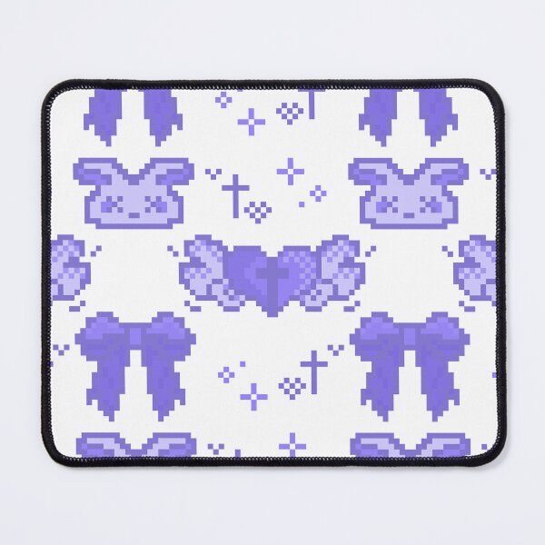 Item preview, jirai kei pattern (light purple) designed and sold by cottonlacey.