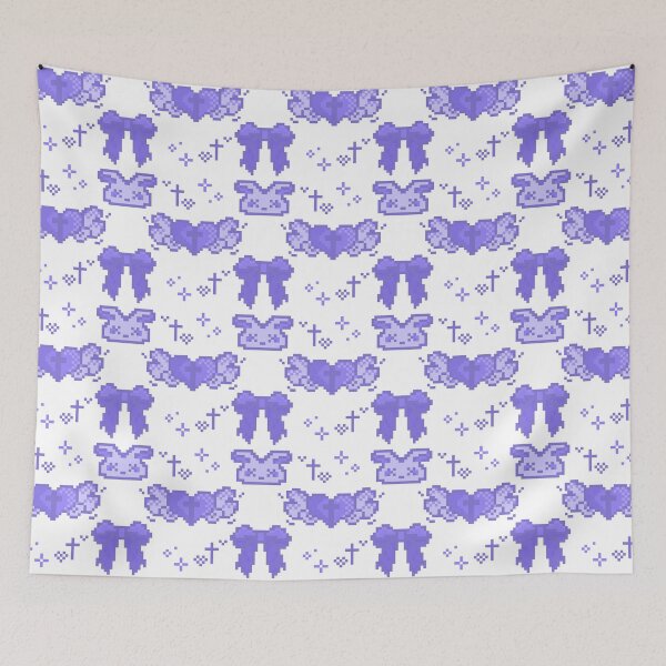 Item preview, jirai kei pattern (light purple) designed and sold by cottonlacey.