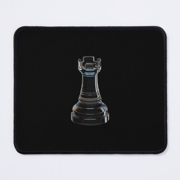 Item preview, Glass Chess Rook Minimal Art designed and sold by trepiu.