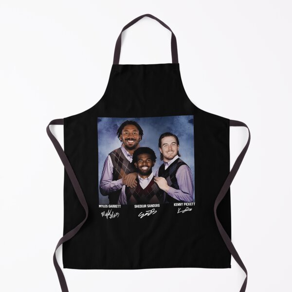 Item preview, Shedeur Sanders Kenny Pickett Myles Garrett Football Cleveland Step Bros designed and sold by Purple Moon.