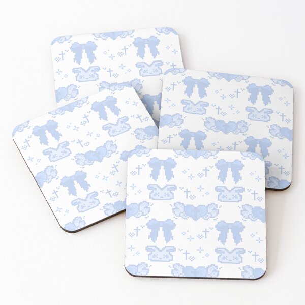 Item preview, jirai kei pattern (light blue) designed and sold by cottonlacey.