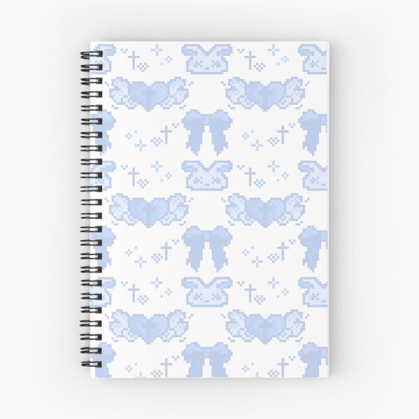 Item preview, jirai kei pattern (light blue) designed and sold by cottonlacey.