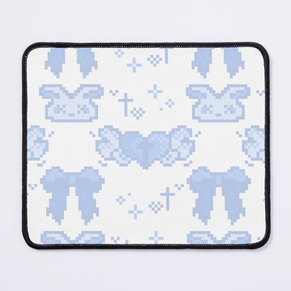 Item preview, jirai kei pattern (light blue) designed and sold by cottonlacey.