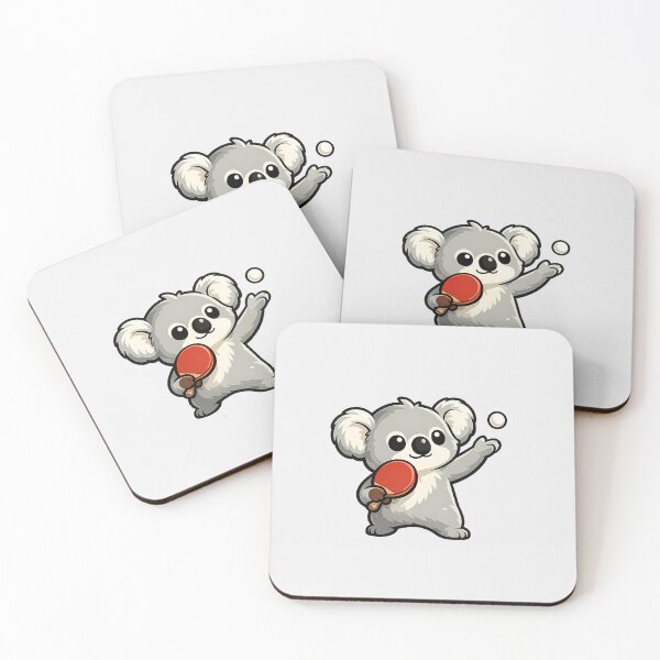 Item preview, Cute Koala Table Tennis Serve Toss designed and sold by Ombrya.