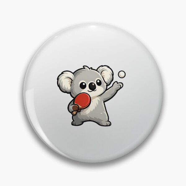 Item preview, Cute Koala Table Tennis Serve Toss designed and sold by Ombrya.