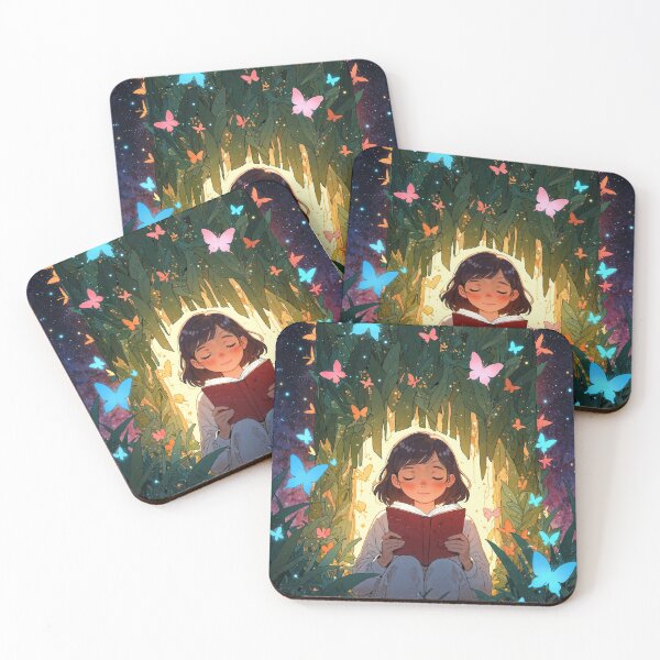 Item preview, Girl in the Labyrinth of Books: Aesthetics of Literary Dreams designed and sold by The Dream Lab.