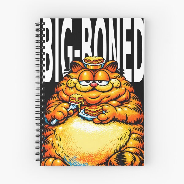 Item preview, Big Boned Lasagna cat parody designed and sold by WAUZ.
