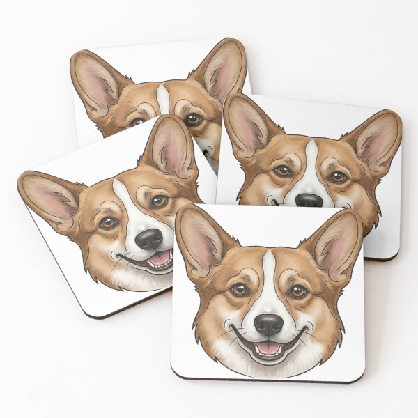 Item preview, Cheerful Corgi Grin T-Shirt designed and sold by Vydelf.