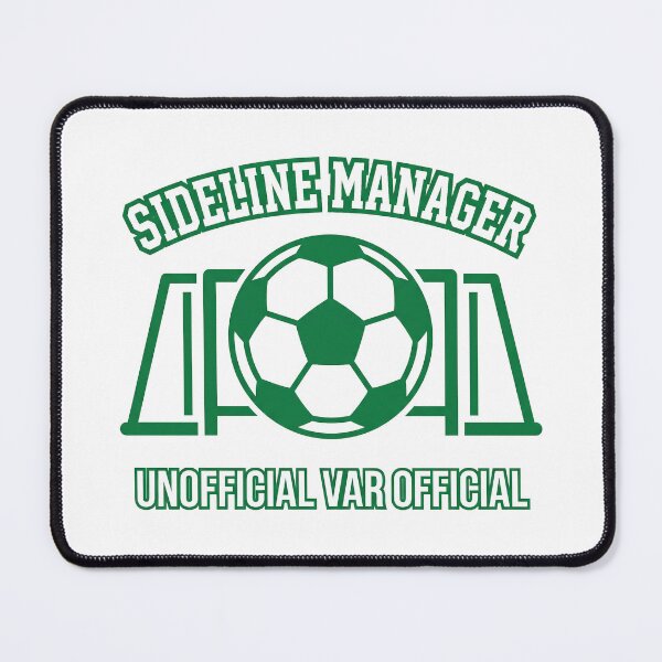 Item preview, Funny Unofficial VAR Soccer Dad Pun designed and sold by icemanphotos.