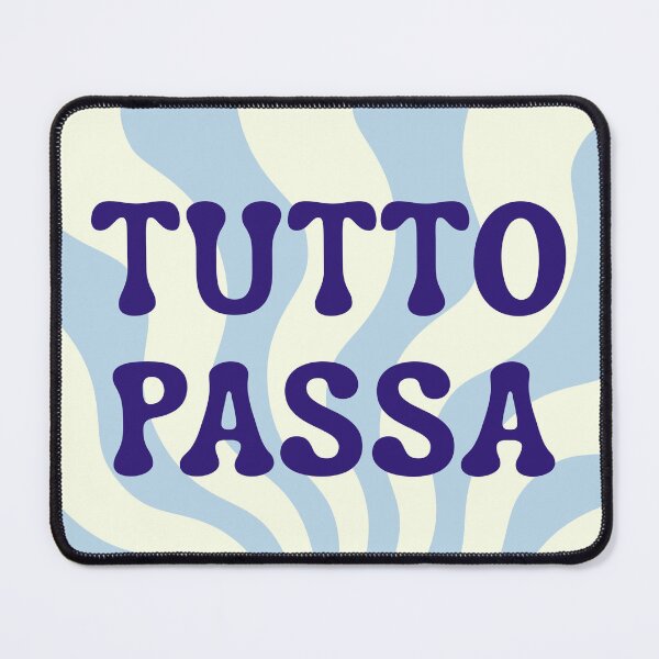Item preview, Tutto Passa Italian Quote Retro Aesthetic Design designed and sold by HouseOfRosella.