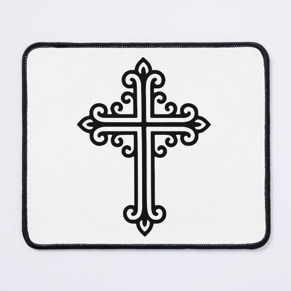 Item preview, Minimal Religious Cross Christian Faith Art designed and sold by stylishdzign.