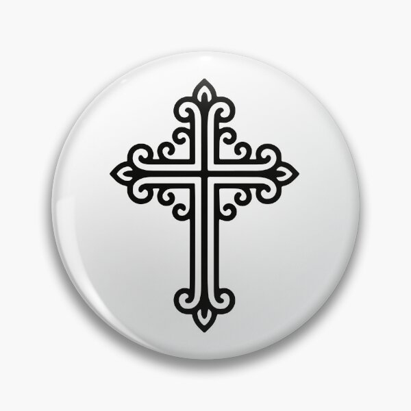 Item preview, Minimal Religious Cross Christian Faith Art designed and sold by stylishdzign.