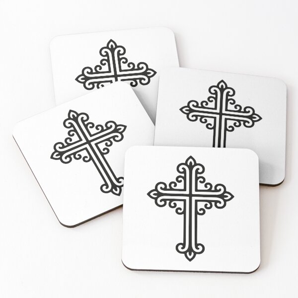 Item preview, Minimal Religious Cross Christian Faith Art designed and sold by stylishdzign.