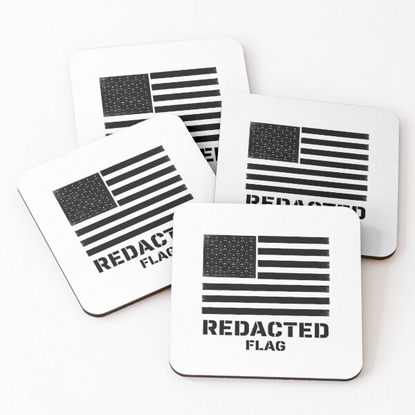 Item preview, Classified Redacted Bar Graphic - Minimalist Censored Flag Design designed and sold by PopPizzazz.