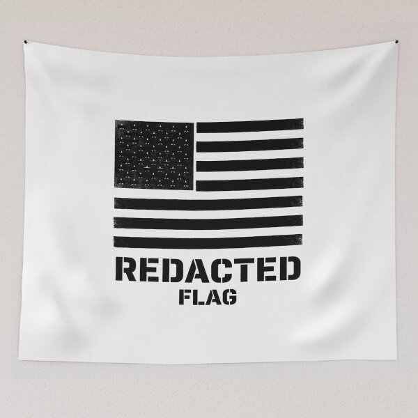 Item preview, Classified Redacted Bar Graphic - Minimalist Censored Flag Design designed and sold by PopPizzazz.