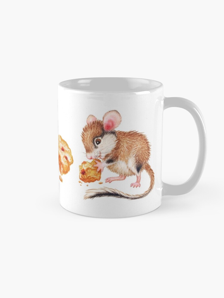 Alternate view of Cookie mouse by Maria Tiqwah Mug