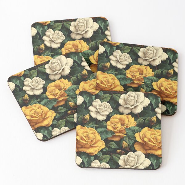 Item preview, Edgy Gardenias Floral  - Botanical Garden Pattern  - Unique Gifts designed and sold by RoyalStarsPatts.