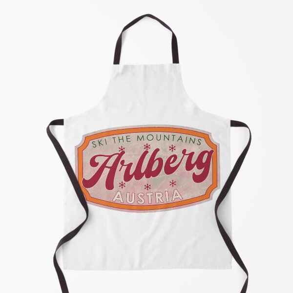 Item preview, Arlberg, Austria, Ski, textured skiing badge designed and sold by Wanderful-roads.