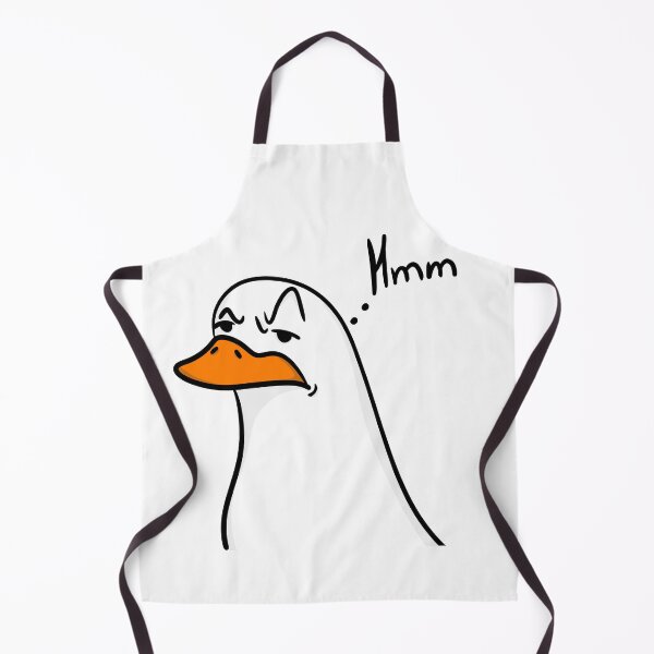 Item preview, Sassy Thinking Goose - Funny "Hmm" Meme Duck Expression designed and sold by LYAN-STORE.