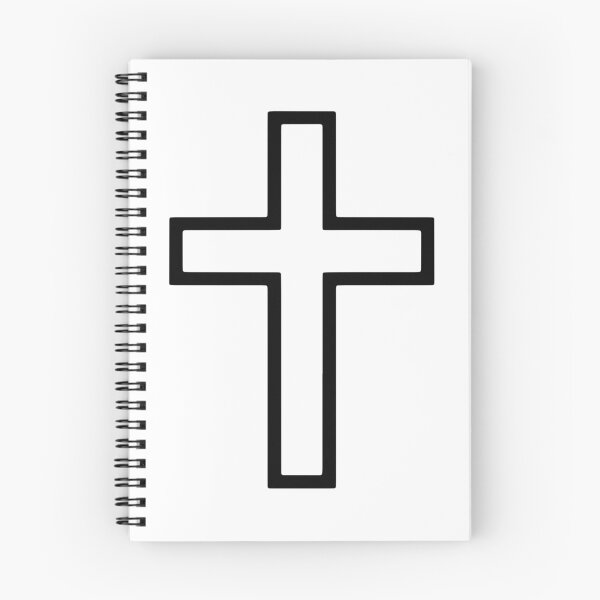 Item preview, Christian Cross Line Art Minimal Faith Symbol designed and sold by stylishdzign.