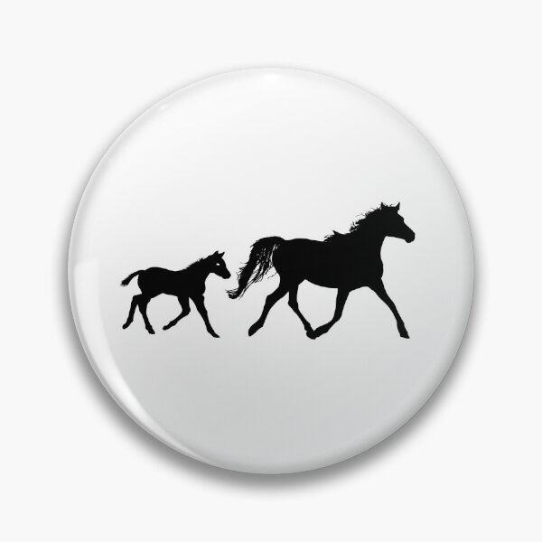 Item preview, mare and baby horse designed and sold by lydiavine.