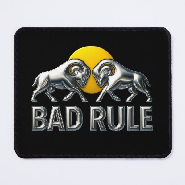 Item preview, Chrome Ram Bad Rule Emblem designed and sold by NOMISKISAW.
