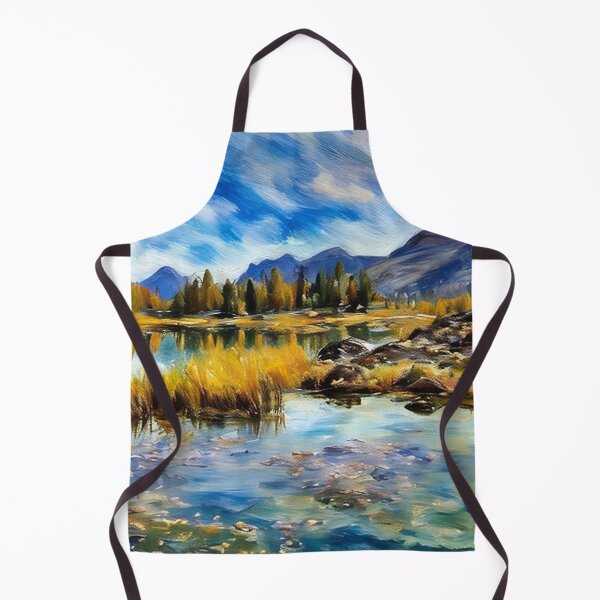 Item preview, Mountain Lake in Fall designed and sold by tomorrowsart.