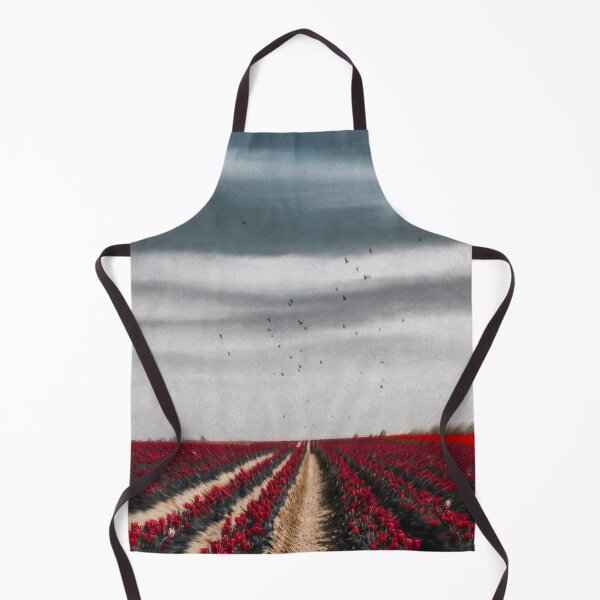 Item preview, fLower hoRizon - tulip field designed and sold by Dyrk Wyst Redbubble Shop.