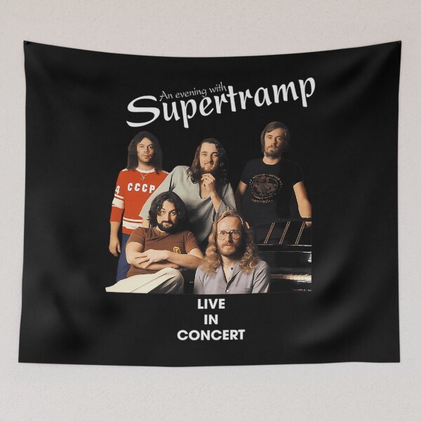 Item preview, Rock Supertramp Live In Concert designed and sold by carppediem.