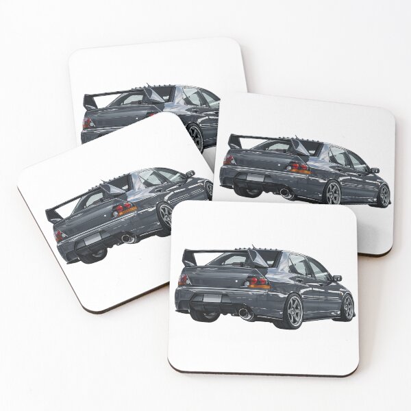 Item preview, GRAPHITE GRAY EVO 9 BACKSHOT GRAPHIC DESIGN BY THEMITSUGUY designed and sold by TheMitsuGuy.