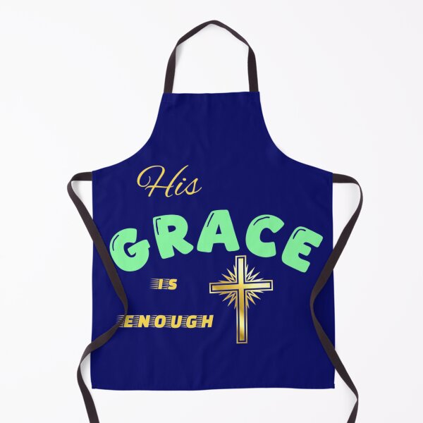 Item preview, His Grace is enough Letter Design designed and sold by Divinity4U.