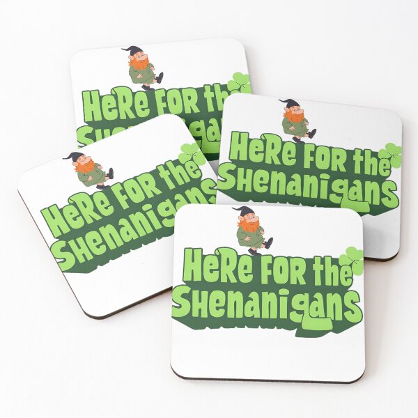 Item preview, HERE FOR THE SHENANIGANS st. Patrick’s day gift designed and sold by Shenaniganseller.