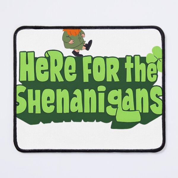 Item preview, HERE FOR THE SHENANIGANS st. Patrick’s day gift designed and sold by Shenaniganseller.