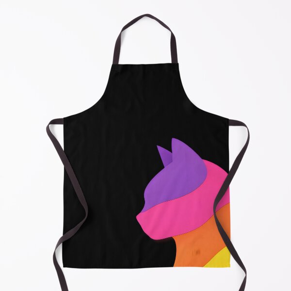 Item preview, simple multicolore silhouette of a cat  designed and sold by WAUZ.