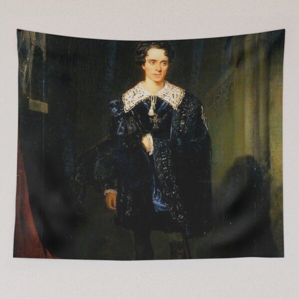 Item preview, Vintage Painting of Charles Keen designed and sold by tomorrowsart.