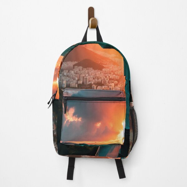 Item preview, Epic aerial view of Christ the Redeemer statue at golden hour designed and sold by NiceArtsPlace.