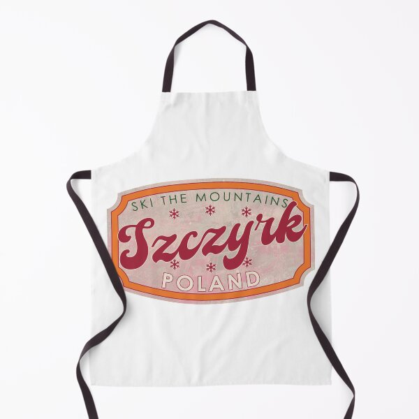 Item preview, Szczyrk, Poland, Ski, textured skiing badge designed and sold by Wanderful-roads.
