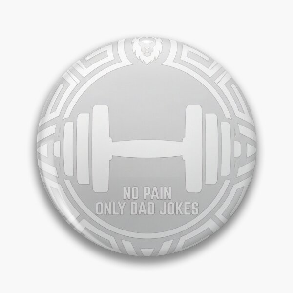 Item preview, Funny No Pain Only Dad Jokes Gym designed and sold by icemanphotos.