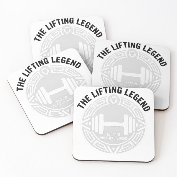 Item preview, Funny No Pain Only Dad Jokes Gym designed and sold by icemanphotos.