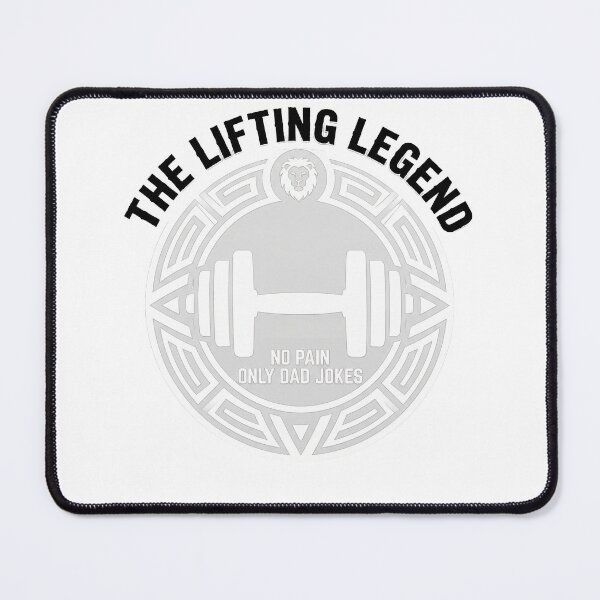 Item preview, Funny No Pain Only Dad Jokes Gym designed and sold by icemanphotos.