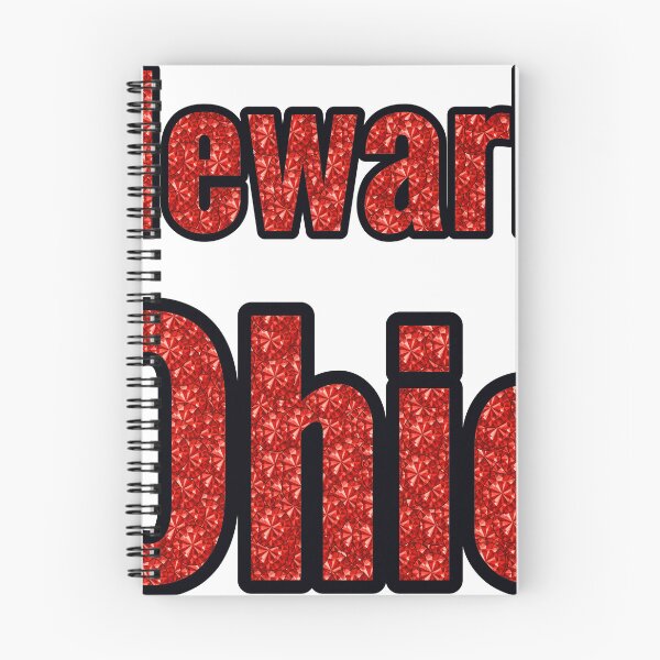 Item preview, Newark Ohio City Name With Red Rhinestone designed and sold by TheIconSmith.