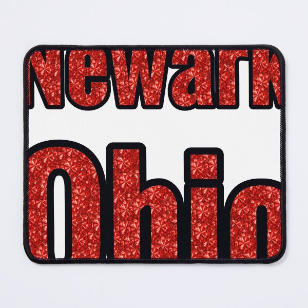 Item preview, Newark Ohio City Name With Red Rhinestone designed and sold by TheIconSmith.