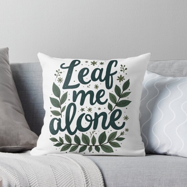 Item preview, Leaf me alone designed and sold by PINEZKA_DESIGN.