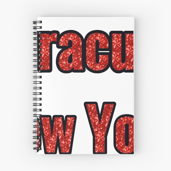 Item preview, Syracuse New York City Name With Red Rhinestone designed and sold by TheIconSmith.