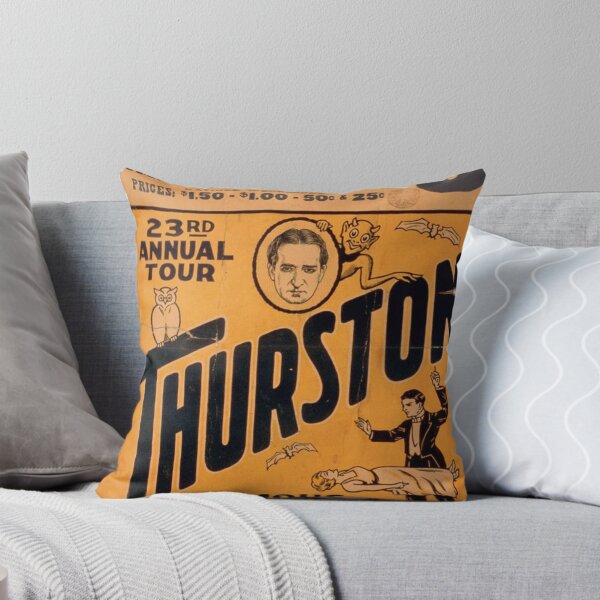 Item preview, Thurston Famous Magician Vintage Circus Poster Art designed and sold by weirdfishes123.