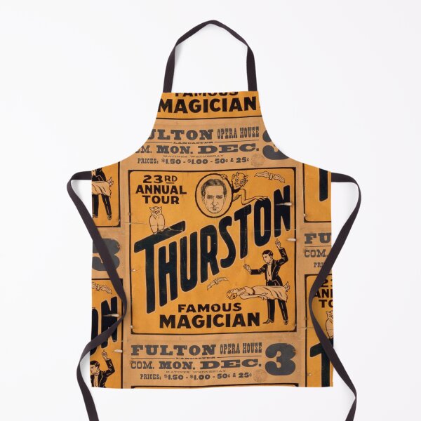 Item preview, Thurston Famous Magician Vintage Circus Poster Art designed and sold by weirdfishes123.