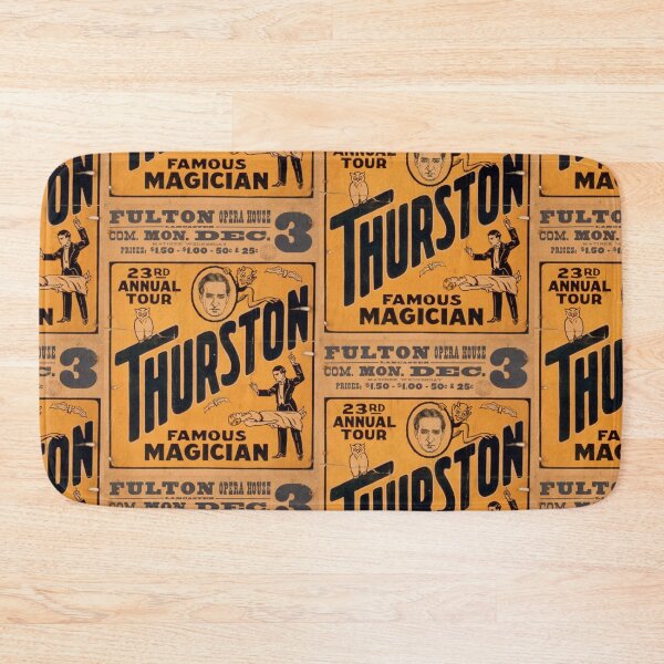 Item preview, Thurston Famous Magician Vintage Circus Poster Art designed and sold by weirdfishes123.