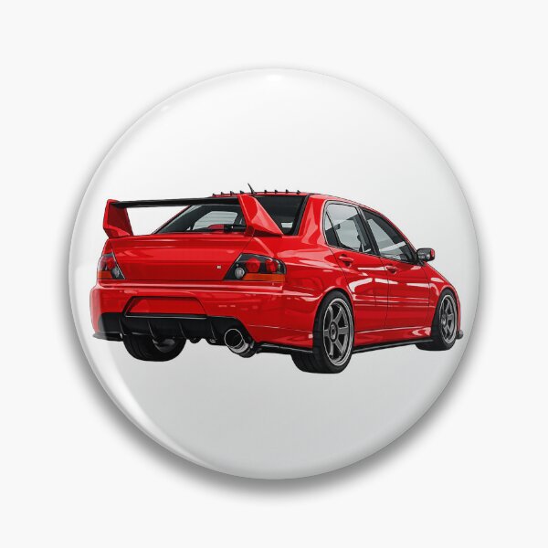 Item preview, RALLY RED EVO 9 BACKSHOT GRAPHIC DESIGN BY THEMITSUGUY designed and sold by TheMitsuGuy.