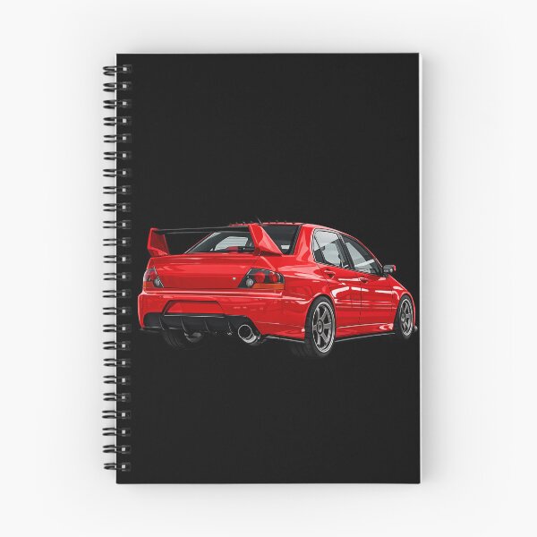 Item preview, RALLY RED EVO 9 BACKSHOT GRAPHIC DESIGN BY THEMITSUGUY designed and sold by TheMitsuGuy.